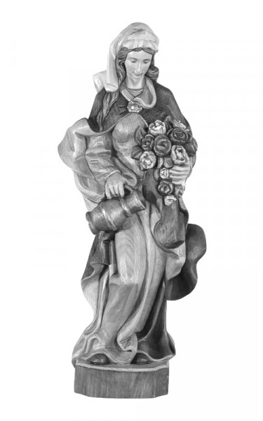 St. Elisabeth with roses and jug