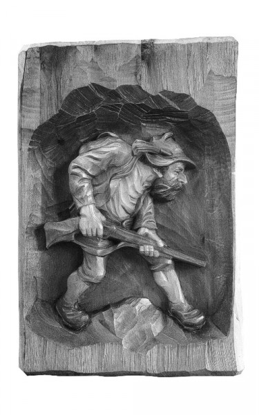 Poacher in relief