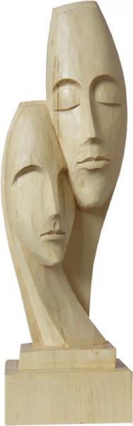 Stylized Pair of Heads