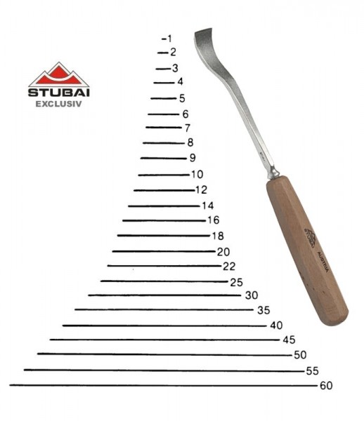 Stubai "Exclusive" - sweep 1 - short bent tool